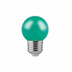 LAMP BULBO 1,5W E27 BOLINHA VERDE