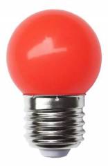 LAMP BULBO 1,5W E27 BOLINHA VERMELHA