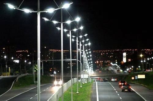 Luminária Publica Led 50w Petala Para Poste Bivolt
