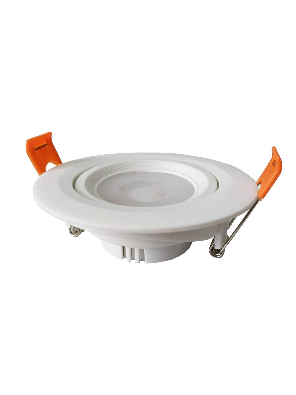 Spot LED Embutir Direcionável Redondo 5w 6k Branco