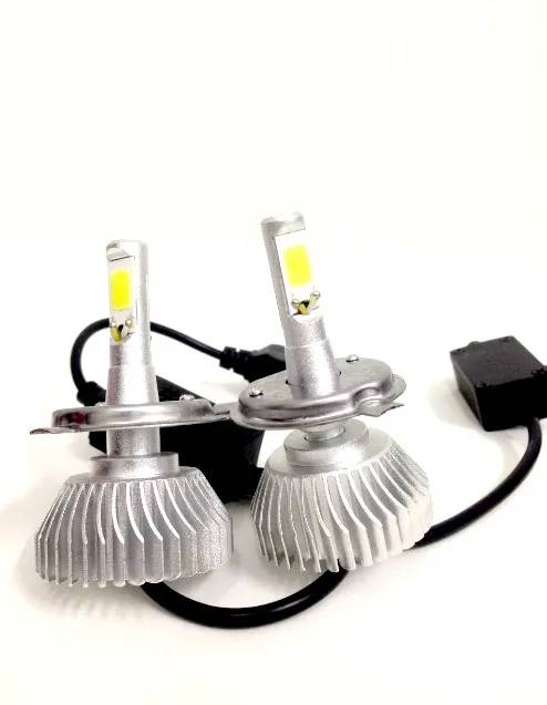 Kit Lâmpada Led Automotiva H8 6k Farol Efeito Xenon