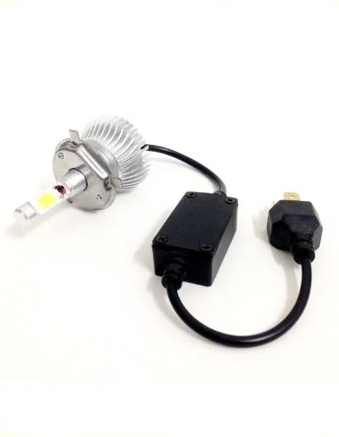 Kit Lâmpada Led Automotiva H8 6k Farol Efeito Xenon