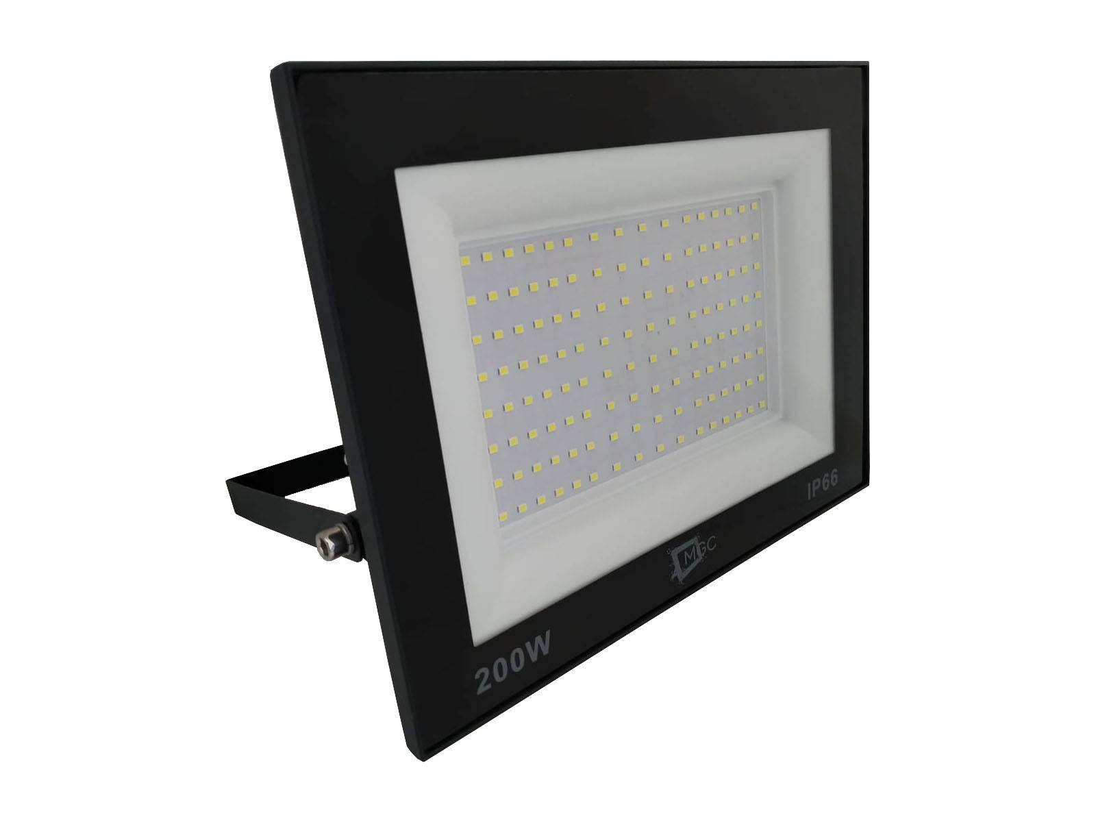 Holofote Refletor Super Led 200w Luz Branco Frio A Prova D'Água