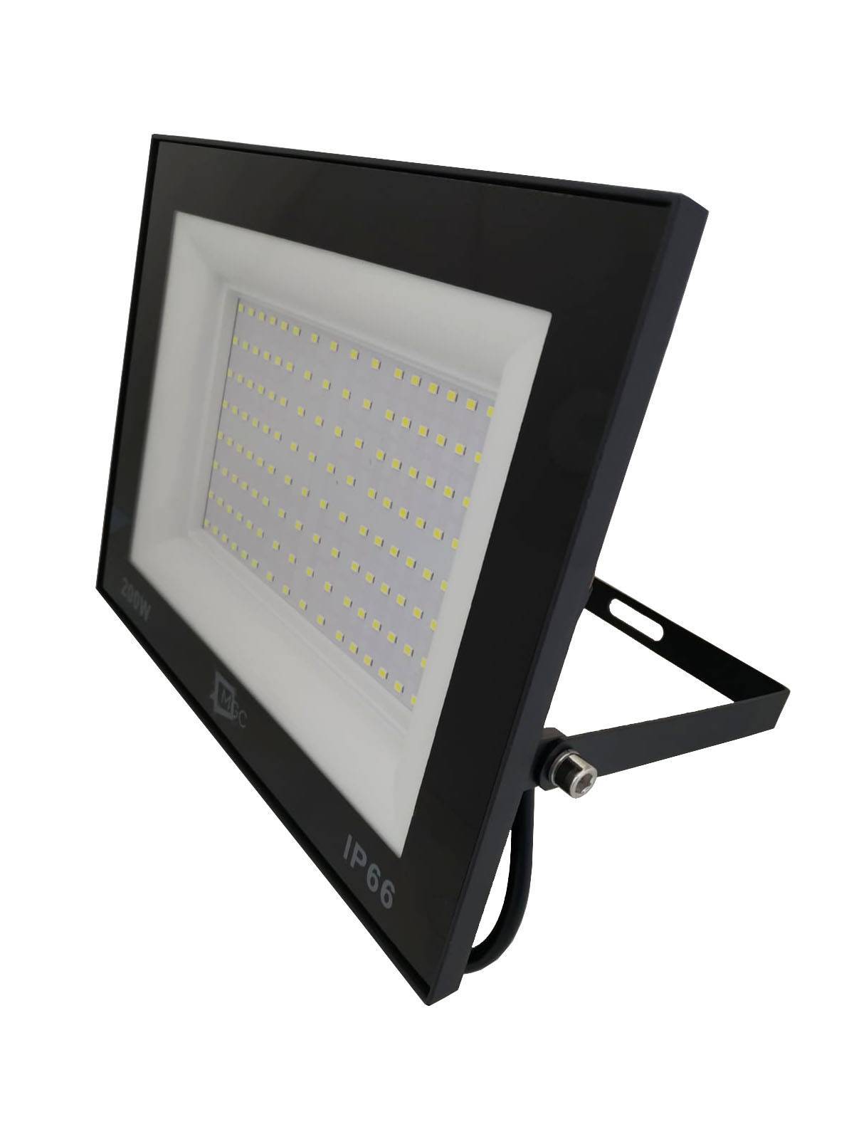 Holofote Refletor Super Led 200w Luz Branco Frio A Prova D'Água