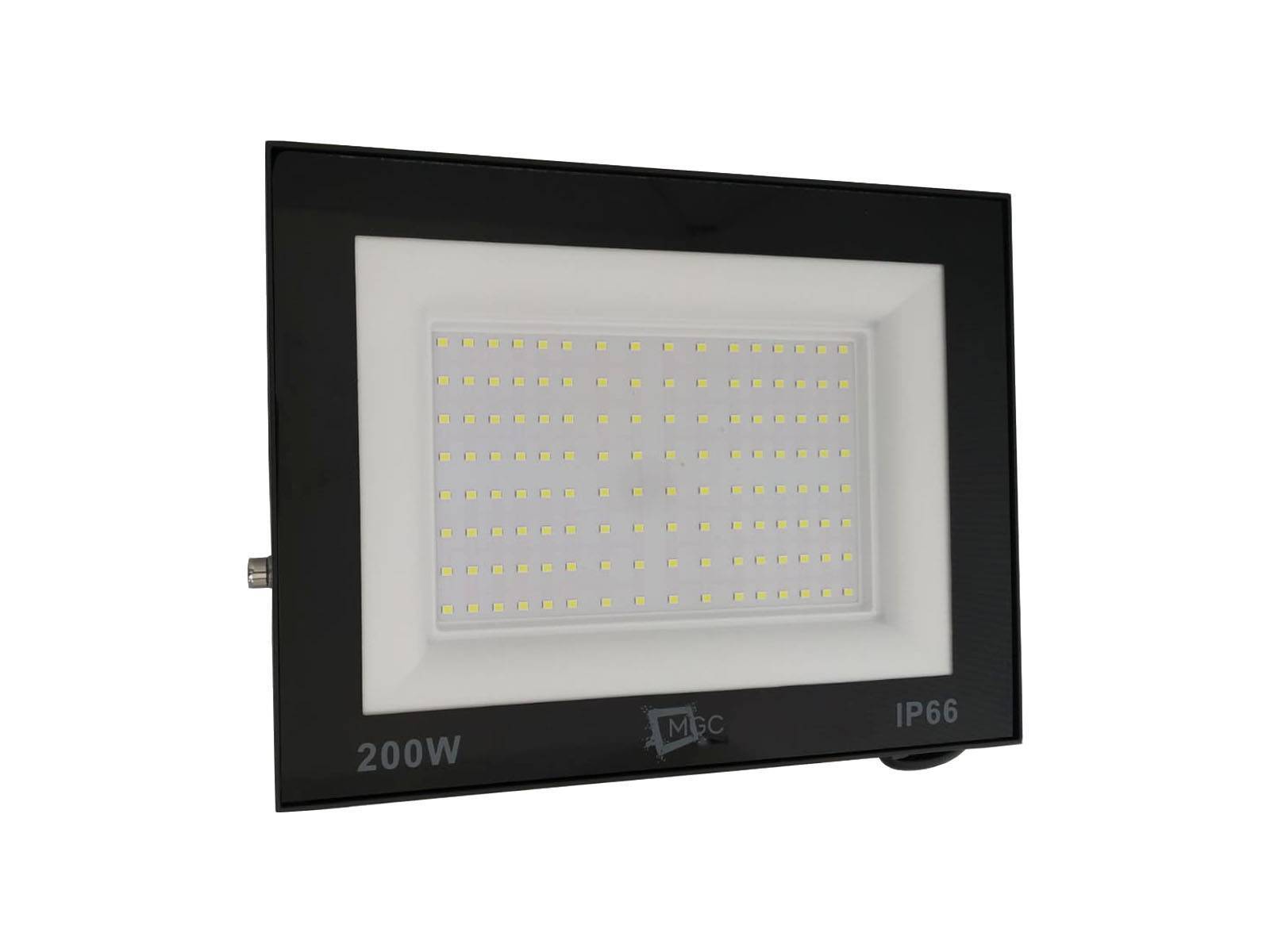 Holofote Refletor Super Led 200w Luz Branco Frio A Prova D'Água