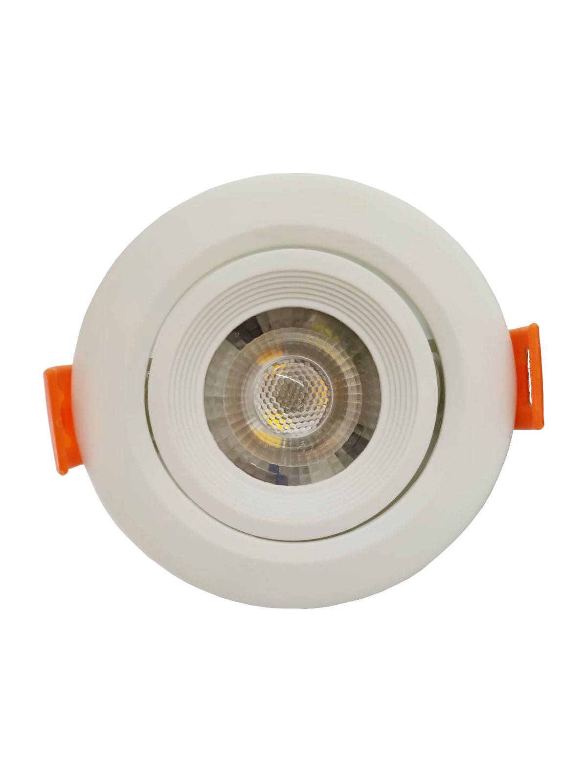 Spot Direcionável Embutir Super Led 3w Branco Quente