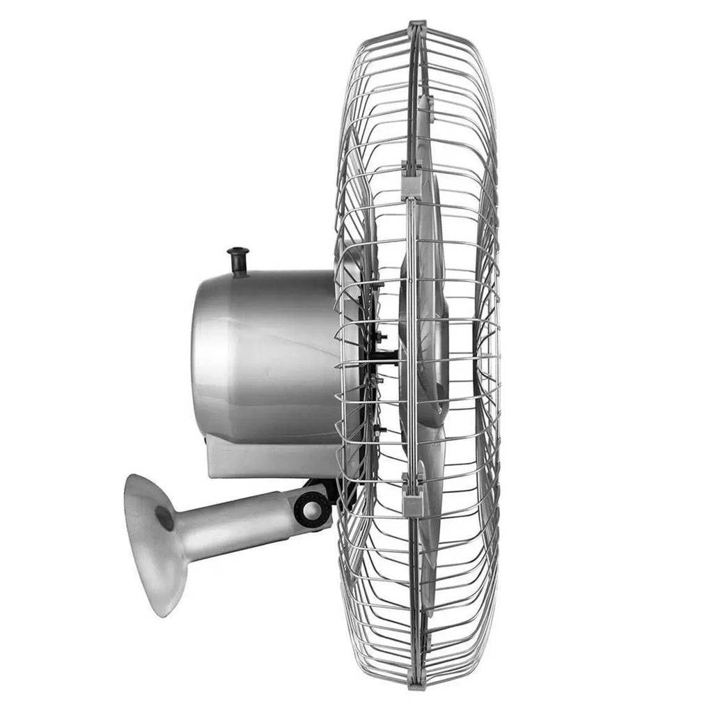 Ventilador de Parede Oscilante 60cm Prata Turbão 200W Bivolt