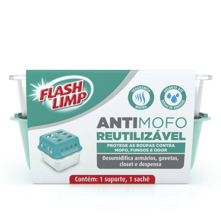 Anti Mofo Reutilizável 400g Flashlimp