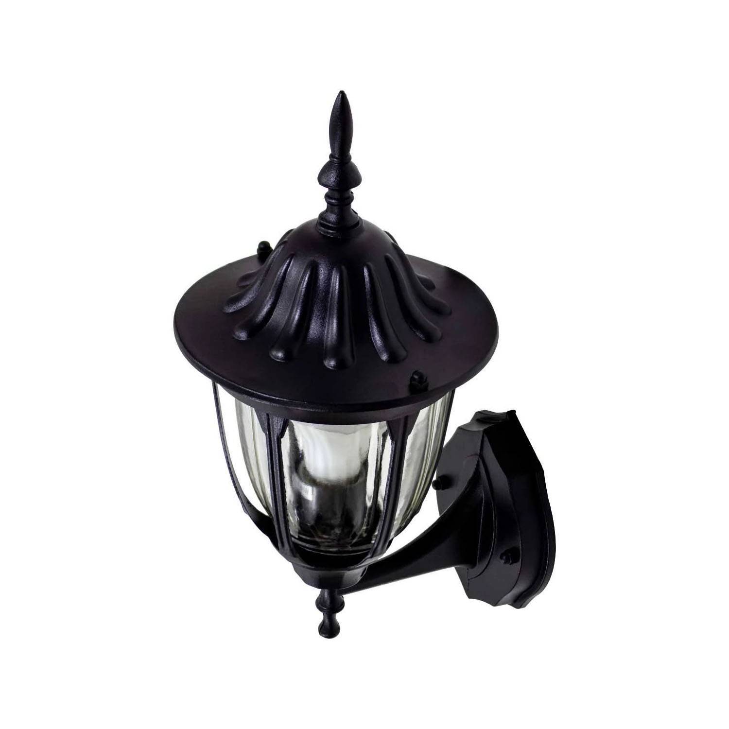 Arandela Colonial Vintage Clássica Cassis Preta AC202P