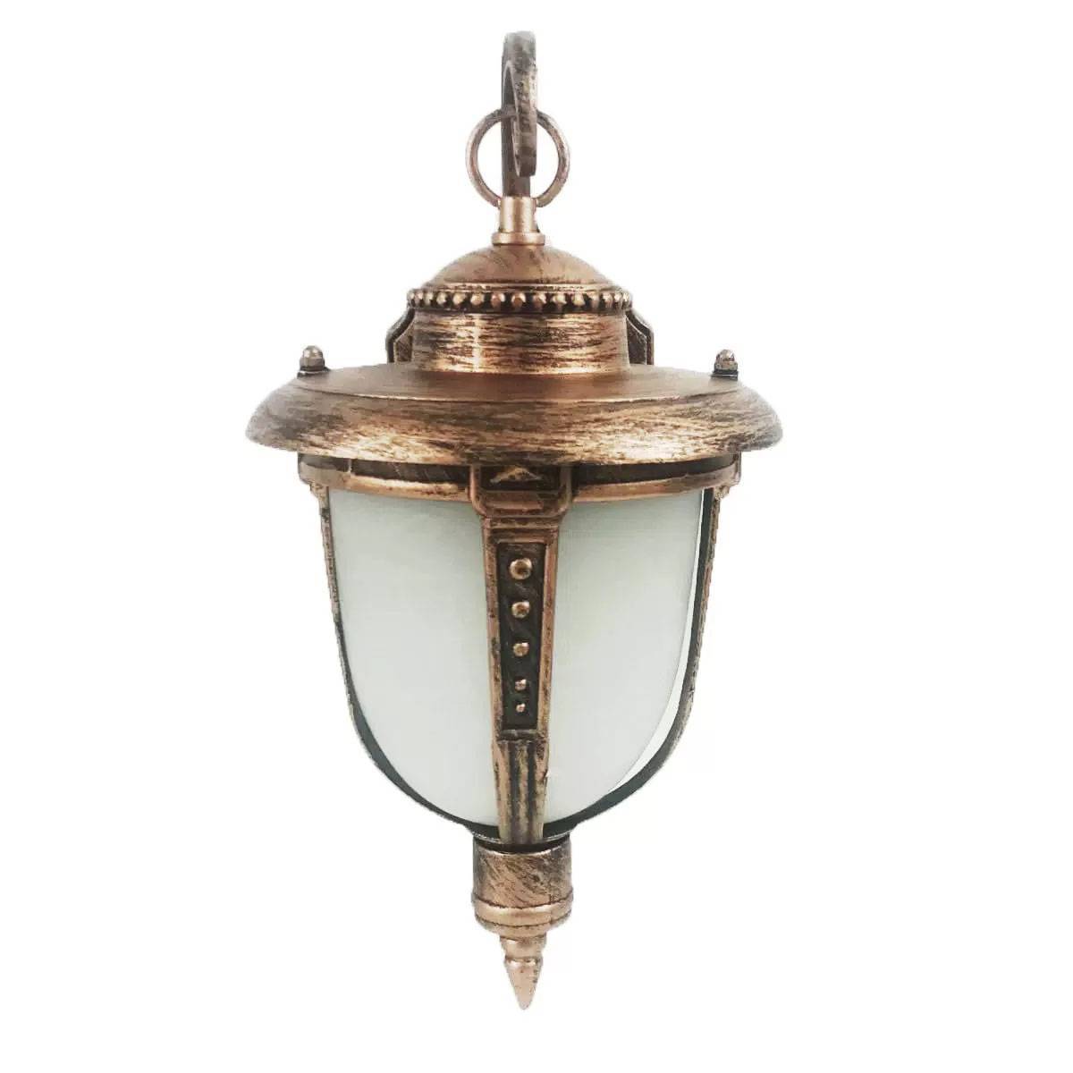 Arandela Colonial Clássica Vintage Alumínio Ouro Velho Toulouse