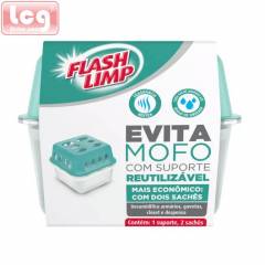 EVITA MOFO REUTILIZÁVEL COM REFIL EXTRA 400 G (800 G TOTAL) FLASH LIMP