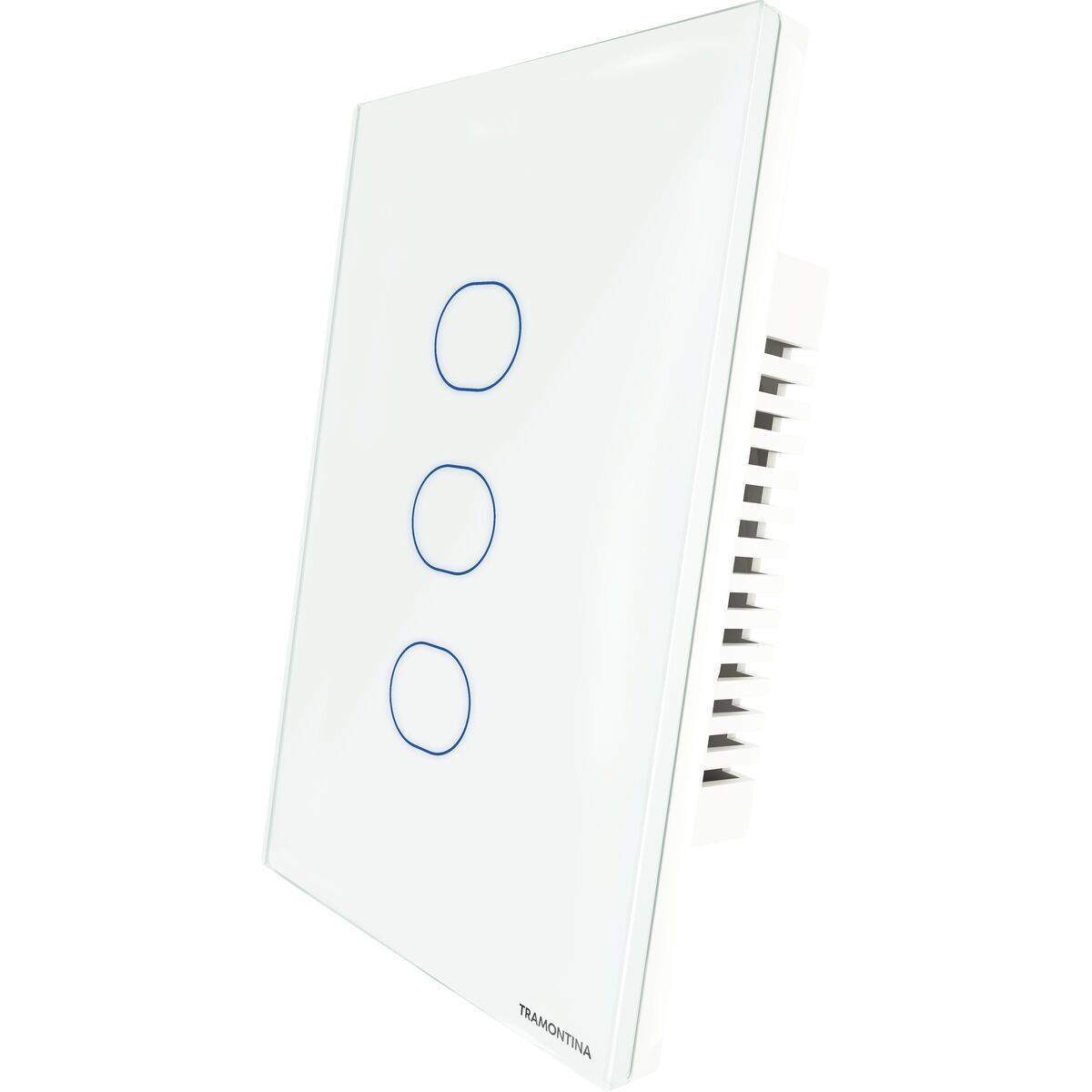 Interruptor Touch Smart Tramontina Branco com 3 Canais