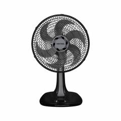 Ventilador Oscilante Mesa Turbo Preto 30cm 6 Pás