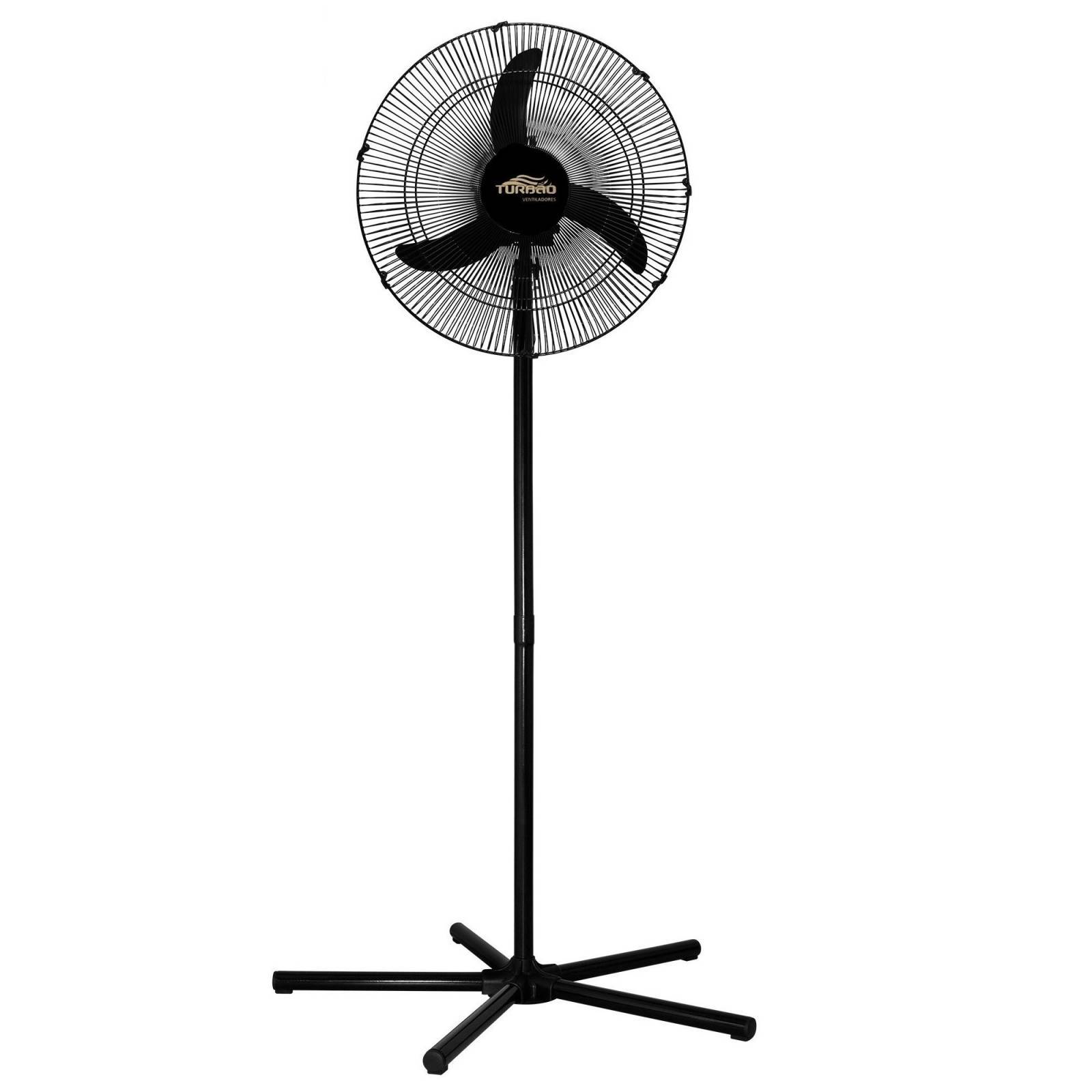 Ventilador De Coluna Pedestal 60cm Turbão Preto Bivolt