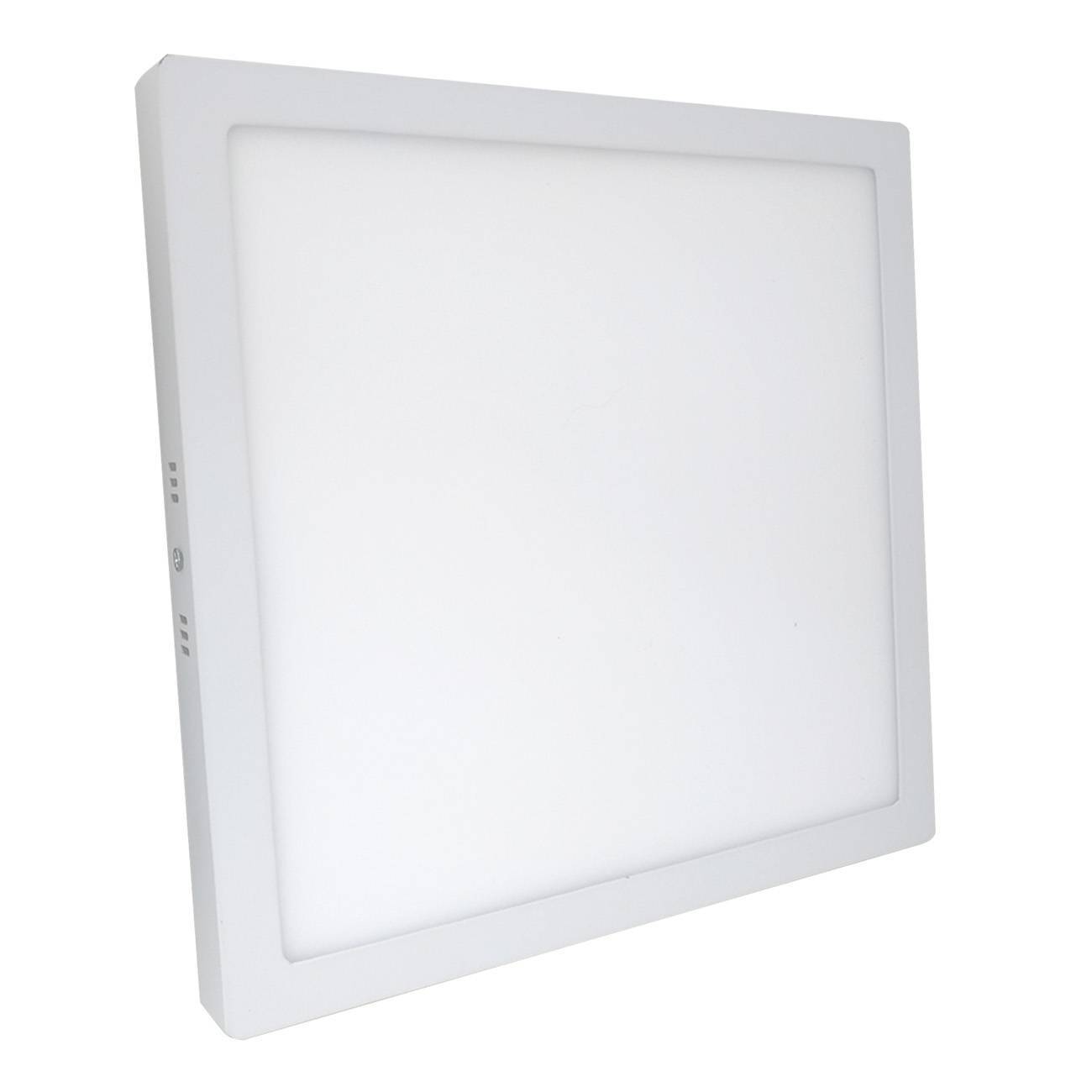 Luminária Plafon Led Sobrepor Quadrado 24w 30x30