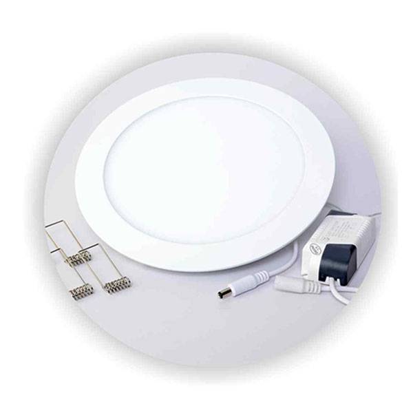 Luminária Plafon Led Embutir Redondo Ultra Slim 25w