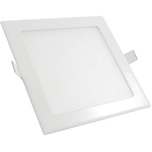 Luminária Plafon Led Embutir Quadrado Ultra Slim 12w