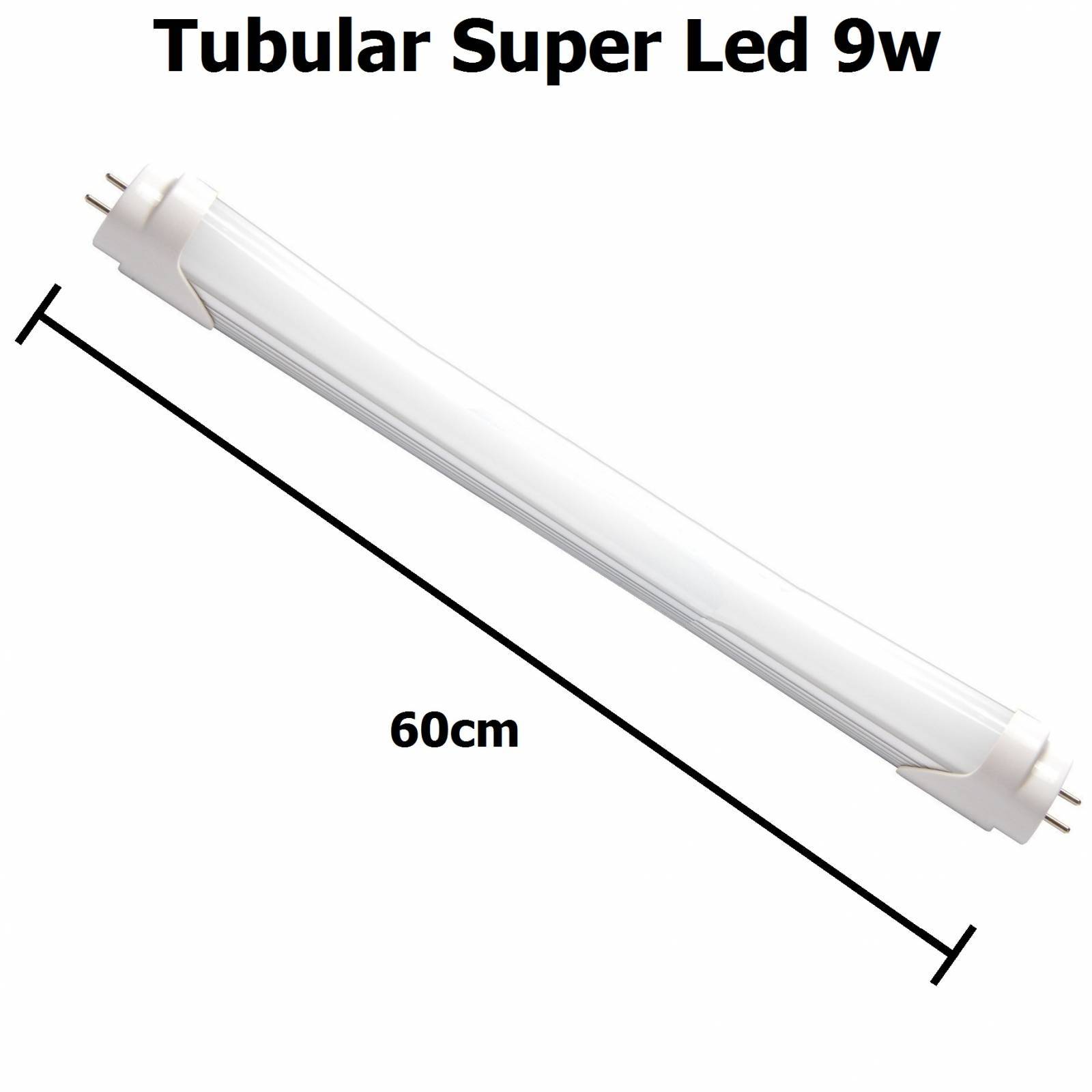 Lâmpada Led Tubular 60cm 9w Super Branco 6400k