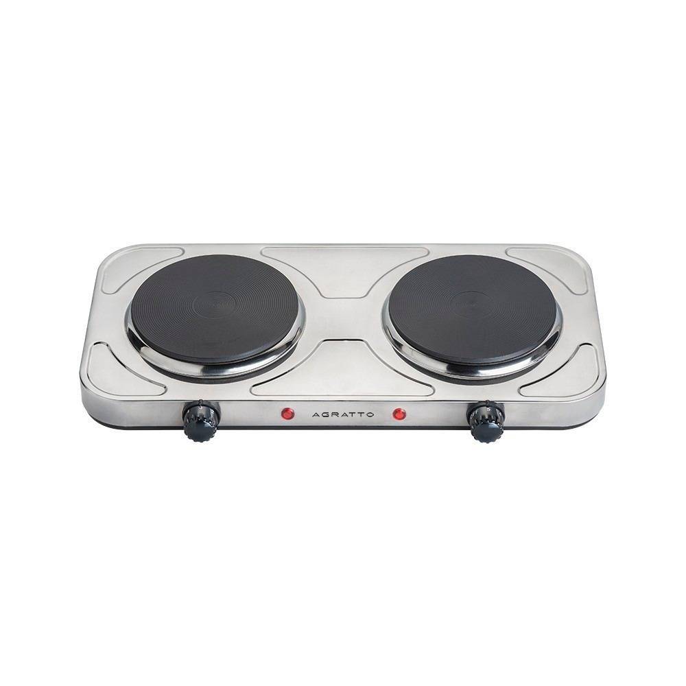 Fogao Eletrico Portatil Mesa 2 Bocas Camping