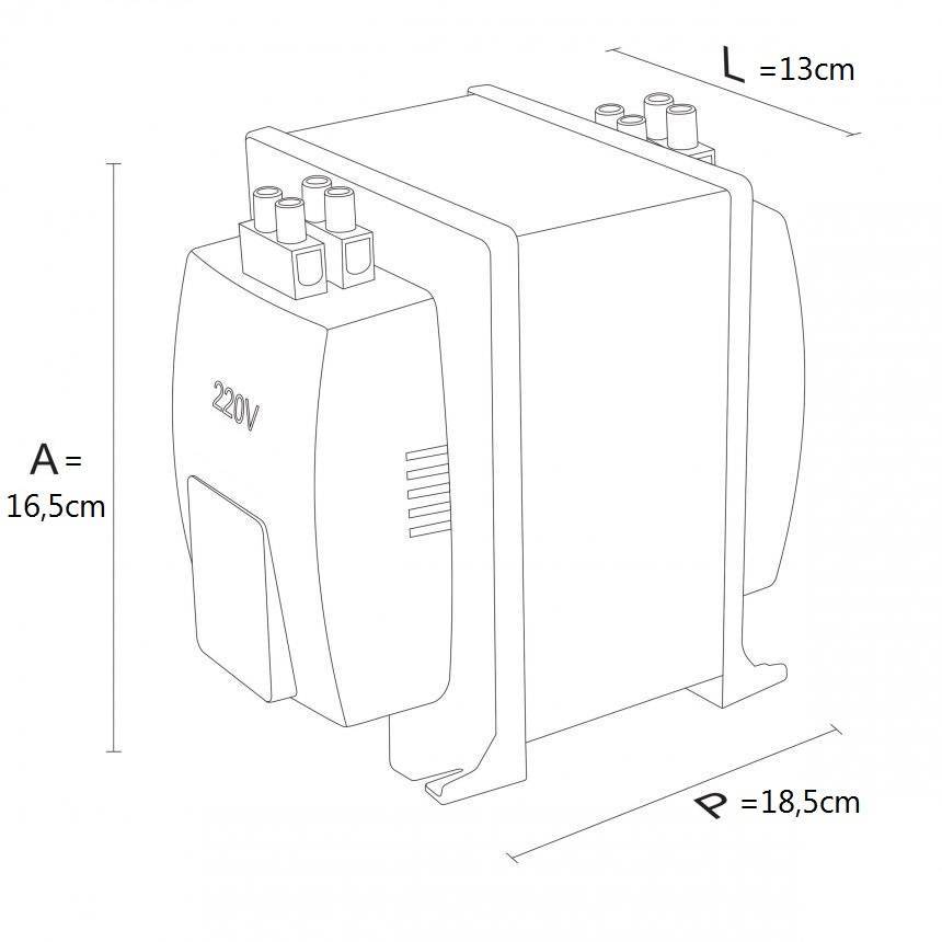Auto Transformador Bivolt 5000va 3500w