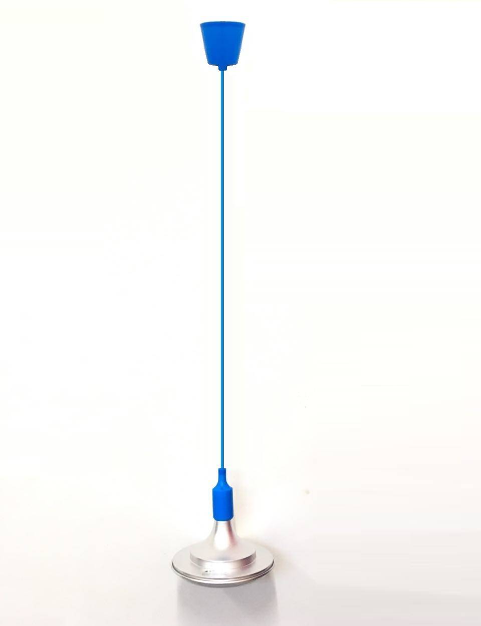Pendente Luminária Silicone Fio Com Soquete E27
