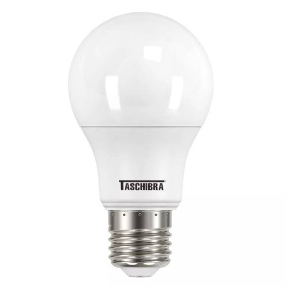 Lâmpada Led Bulbo Taschibra TKL 40 7w Luz Branca 6500k