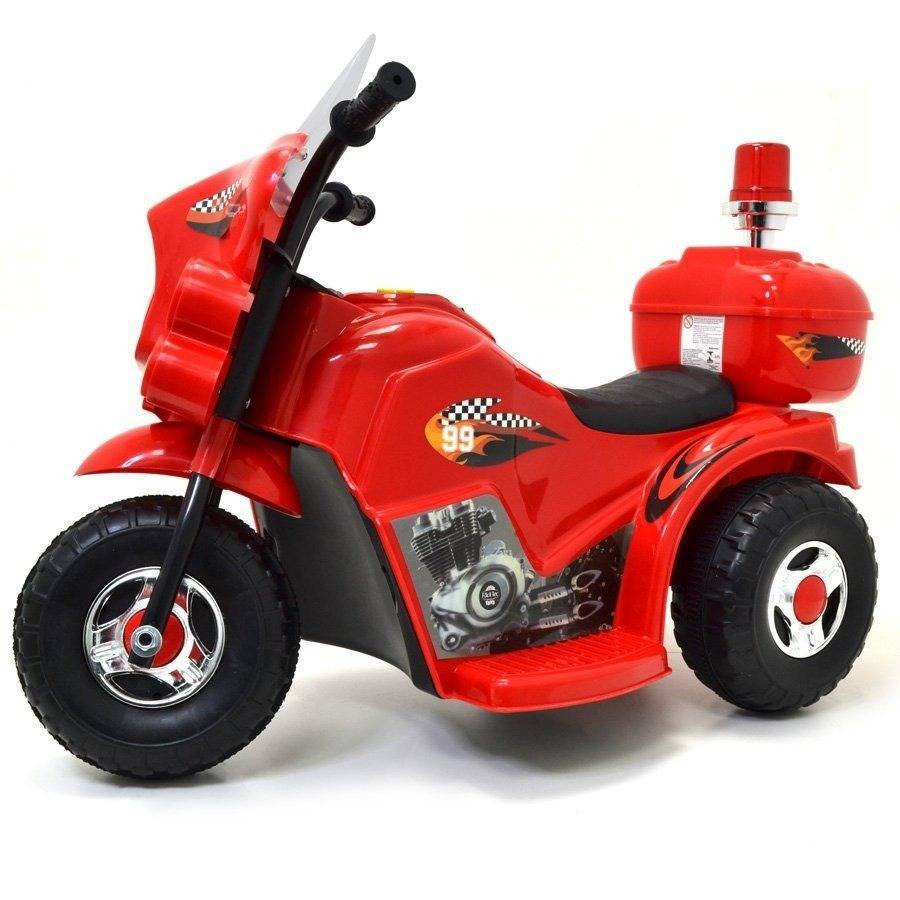 Mini Moto Elétrica Infantil Motorizado 12V Brinquedo Criança Polícia