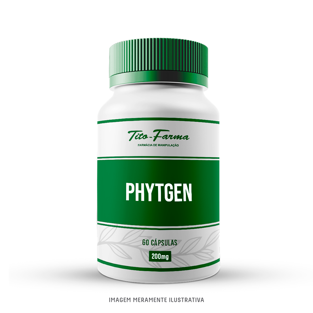 PhyTgen® - Termogênico, Antiaging e Auxiliar na Diminuição do Colesterol (200mg - 60 Cps)  - Tito Farma 