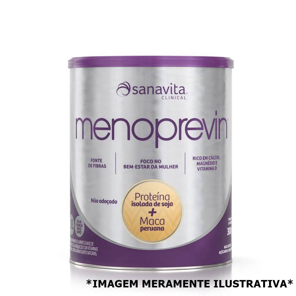 Menoprevin - Proteína isolada de Soja e Maca Peruana (300g) - Tito Farma 