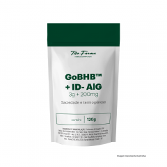 GoBHB 3g + ID- AlG 200mg - Auxilia a Promover Saciedade e Termogênese (120g)