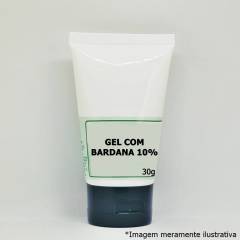 Gel com Bardana 10% - Auxiliar no Tratamento de Furúnculos, Picadas de Insetos e Acne (30g)