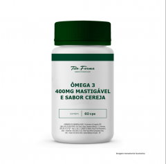Omega 3 infantil - sabor cereja (450mg - 60cps)