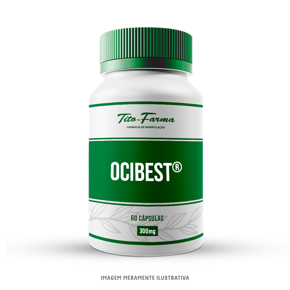 Ocibest® - Gerenciamento de peso com controle na compulsão e stress (300mg - 60 cps) - Tito Farma 