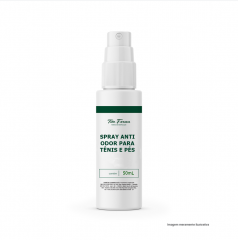 Spray Anti Odor para Tênis e Pés - 50ml- Antisséptico, antitranspirante e redutor de odores