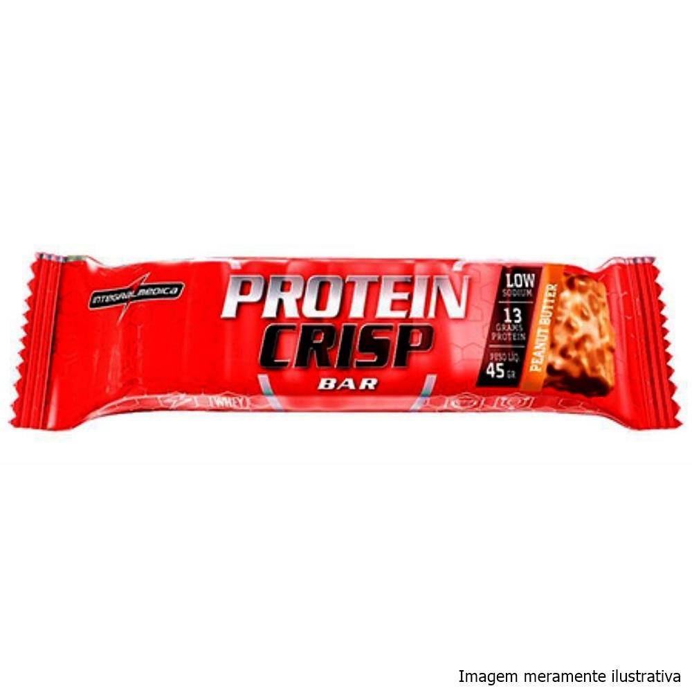 Protein Crisp Bar - Sabor Peanut Butter (45g) - Tito Farma 