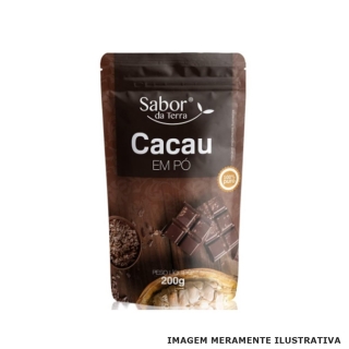 Cacau em Pó (200g) - Sabor da Terra