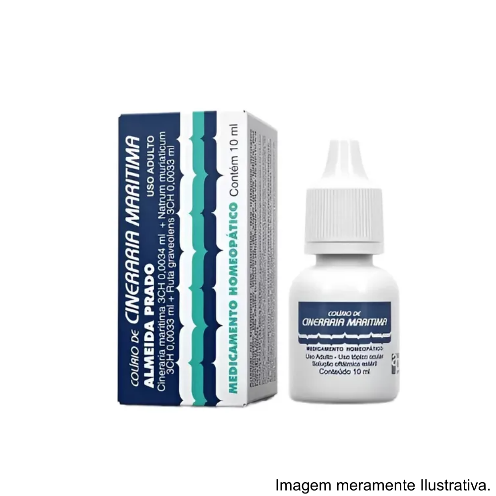 Colírio de Cinerária Maritima - Almeida Prado (10ml)