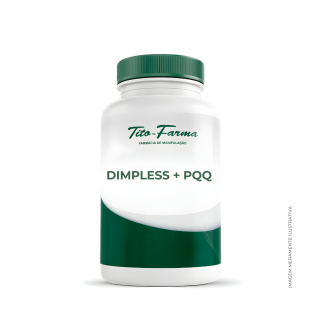 Dimpless 10mg + PQQ 5mg - Auxiliar no Combate aos Cabelos Brancos - 30 doses