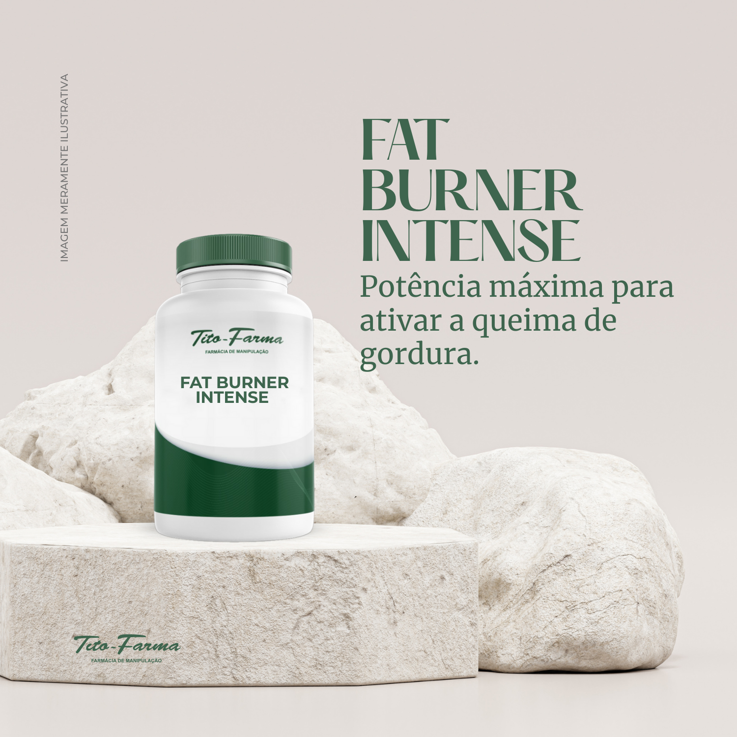 Fat Burner Intense - 60 doses - Tito Farma