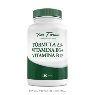Fórmula 2B - Vitamina B6 + Vitamina B12 (Metilcobalamina)