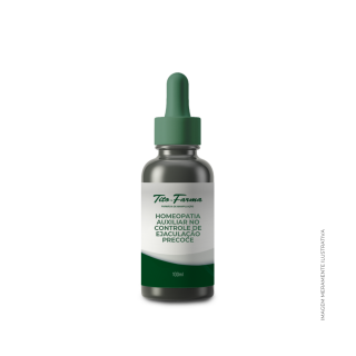 Homeopatia auxiliar no controle de Ejaculação Precoce - 30mL