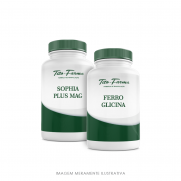 Kit Pré - gestacional: 1 Sophia Plus Mag + 1 Ferro Glicina - 60 doses