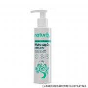Loção Hidratante Natural  (Com Óleo de Coco  CBA e Extrato de Romã) 195G - Suavetex