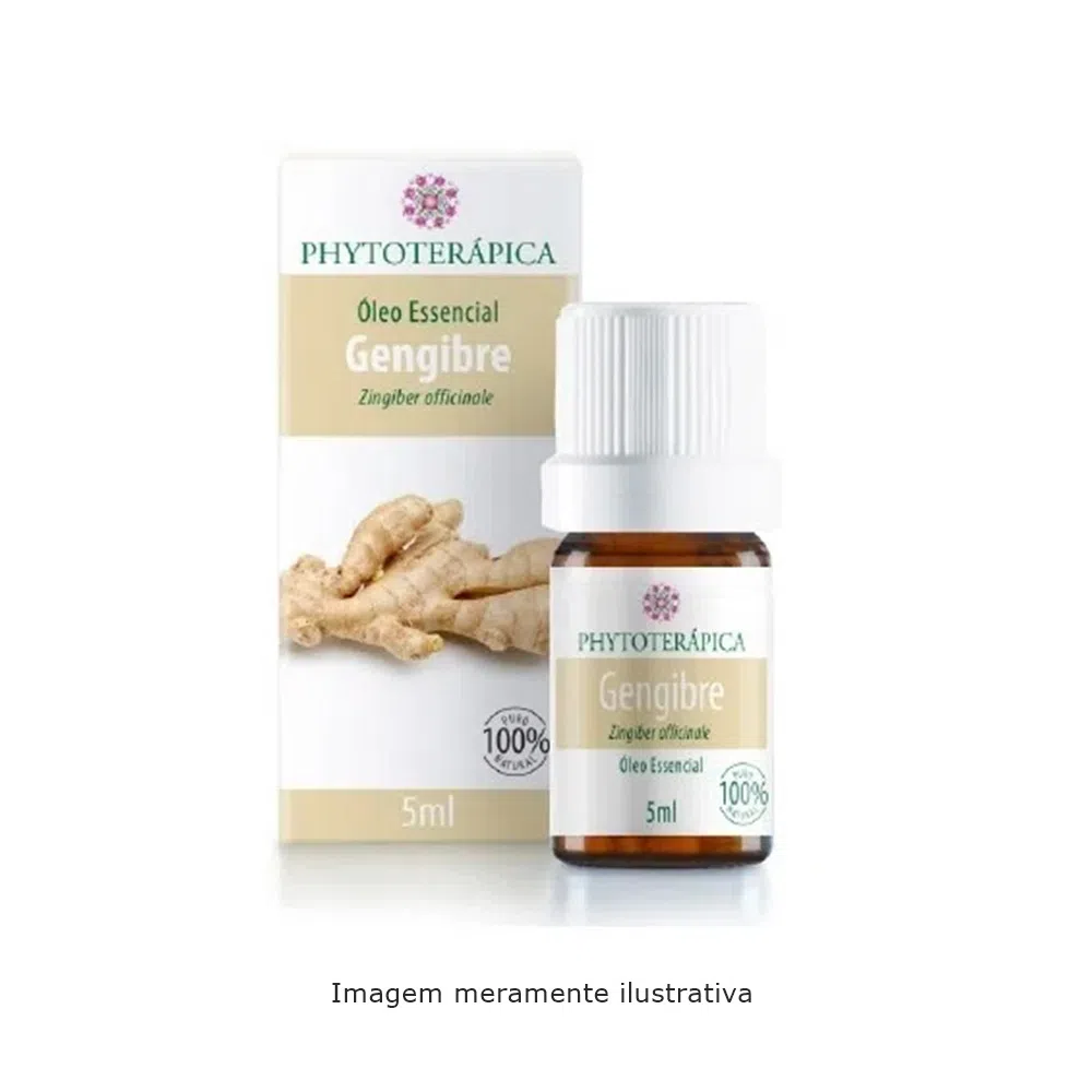 Óleo Essencial de Gengibre (5ml) Phytoterápica