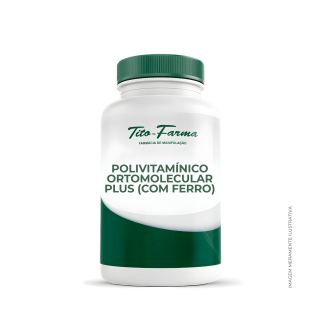 Polivitamínico Ortomolecular PLUS (Com Ferro)