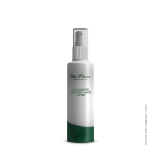 Sabonete Líquido Anti Acne com Ácido Salicílico e Mentol - 150ml