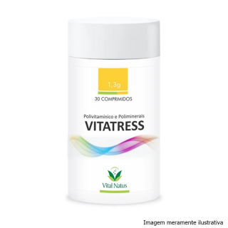 Vitatress - Polivitamínico para Manutenção do Bom Funcionamento do Organismo - Vital Natus