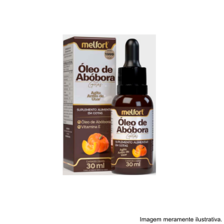 Óleo de Abóbora em gotas 30ml - Melfort