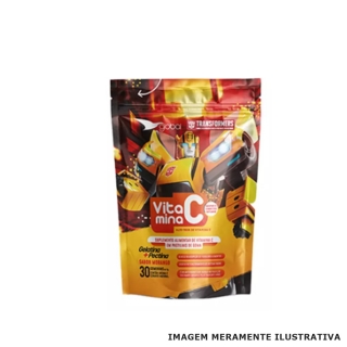 Goma Vit C Sabor Morango Transformers - Global Suplementos