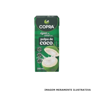 Água de Coco com polpa 200ml Copra